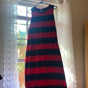 Mid calf form fitting dress